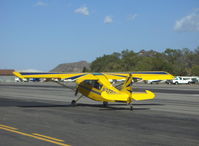 N37BY @ SZP - 2004 American Champion 8KCAB SUPER DECATHLON, Lycoming AEIO-360 180 Hp, taxi back - by Doug Robertson