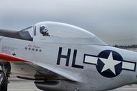 N151TF @ KLSV - Provenance Fighter Sales Inc. - Las Vegas, Nevada / 1965 North American F-51D Mustang 'Tempus Fugit' - Aviation Nation 2006 - by Brad Campbell