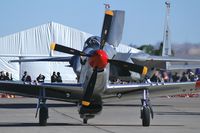 N151AF @ KLSV - 1945 North American/Aero Classic - Val Halla / Aviation Nation - 2006 - by Brad Campbell