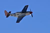 N151TF @ KLSV - Provenance Fighter Sales Inc. - Las Vegas, Nevada / 1965 North American F-51D Mustang 'Tempus Fugit' - Aviation Nation 2006 - by Brad Campbell