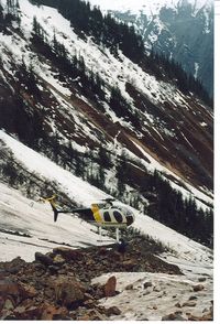 C-GBCW - Photo taken near Stewart BC, spring 2005 - by Peter Daubeny