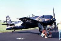 N14HP @ OSH - F8F-1 90446 at the EAA Fly In - by Glenn E. Chatfield
