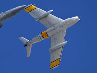 N186AM @ KLSV - Air Museum - Chino, California / 1952 North American/Sharpe F86F Sabre - Aviation Nation 2006 - by Brad Campbell