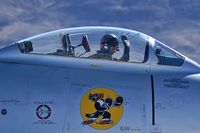 N186AM @ KLSV - Air Museum - Chino, California / 1952 North American/Sharpe F86F Sabre - Aviation Nation 2006 - by Brad Campbell