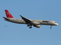 N533US @ DTW - Northwest - by Florida Metal