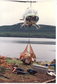 C-GORO - Photo taken cental BC, June, 1990 - by Peter Daubeny