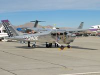 N7340E @ KLSV - John J. Stoberski - North Las Vegas, Nevada / 1959 Cessna 210 - Aviation Nation 2006 - by Brad Campbell