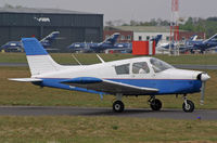 G-AZWD @ EGHH - Piper PA-28-140 - by Les Rickman