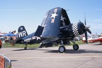 N179PT @ DVN - F4U-5N  at the Quad Cities Air Show - by Glenn E. Chatfield