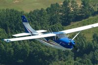 N418DK @ 3A1 - N418DK in flight over Guntersville, AL - by ClassicAirWorks.com