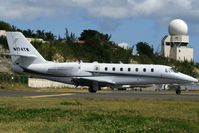 N174TM @ SXM - visitor - by Wolfgang Zilske