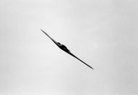 UNKNOWN @ DPA - B-2 shot with 1000mm lens, in the haze - by Glenn E. Chatfield