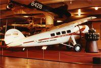 N965Y - Lockheed Vega at the Henry Ford Museum, Dearborn, MI - by Glenn E. Chatfield