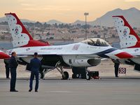 UNKNOWN @ KLSV - USAF Thunderbirds - Aviation Nation 2006 - by Brad Campbell