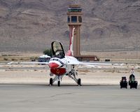 UNKNOWN @ KLSV - USAF Thunderbirds - Aviation Nation 2006 - by Brad Campbell