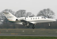 G-EDCJ @ EGCC - Nice Citation - by Kevin Murphy