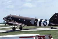 N710Z @ UGN - TC-47B 44-76582 taking on jumpers - by Glenn E. Chatfield