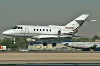 N423SJ @ KLAS - Corporate - Wells Fargo / British Aerospace BAE 125 Series 800A - by Brad Campbell