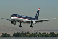 N628AU @ KLAS - US Airways / Boeing 757-2B7 - by Brad Campbell