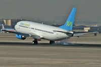 N42XA @ KLAS - Xtra Airways - Elko, Nevada / Boeing 737-400 - by Brad Campbell