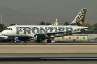 N923FR @ KLAS - Frontier Airlines - 'Raccoon' / 2003 Airbus A319-111 - by Brad Campbell