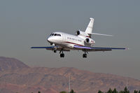 N100ED @ KLAS - Candybar Aviation - Kalispell, Montana / 2002 Dassault Aviation Mystere Falcon 900 - by Brad Campbell