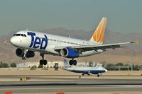 N465UA @ KLAS - Ted Airlines / 2000 Airbus Industrie A320-232 - by Brad Campbell