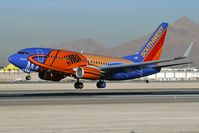 N224WN @ KLAS - Southwest Airlines - 'Slam Dunk' / 2005 Boeing 737-7H4 - by Brad Campbell