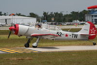N418JB @ LAL - Yak-52 TW