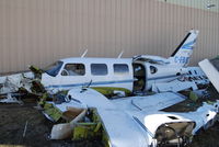 C-FBBC @ CYQF - wreck - by p bradford