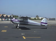 N3157N @ SZP - 1947 Cessna 120, Continental C85 85 Hp - by Doug Robertson