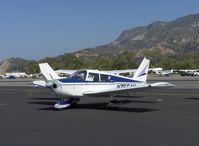 N7554W @ SZP - 1963 Piper PA-28-180 CHEROKEE, Lycoming O&VO-360 180 Hp - by Doug Robertson