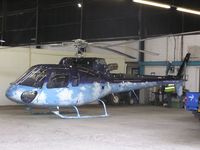G-OOIO @ EGTR - AS355 in the hangar