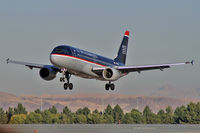 N104UW @ KLAS - US Airways / 1999 Airbus Industrie A320-214 - by Brad Campbell