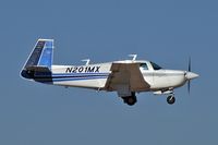 N201MX @ KVGT - Bruce Smith - LVNV / 1977 Mooney M20J - by Brad Campbell