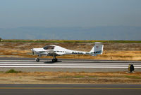 N528DC @ SQL - 2000 Diamond DA 20-C1 rolling @ San Carlos, CA - by Steve Nation