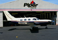N5333N @ PAO - Meridian (titles) 2004 Piper PA-46-500TP turbine turning @ Palo Alto, CA - by Steve Nation