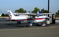 N736KD @ PAO - AMTS LLC 1977 Cessna R172K 172-XP on tail visiting @ Palo Alto, CA - by Steve Nation