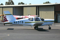 N63TB @ PAO - 1985 SOCATA TB-20 Trinidad taxying @ Palo Alto, CA - by Steve Nation