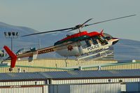N407DG @ KLSV - Las Vegas Metropolitain Police / 2006 Bell 407 - by Brad Campbell