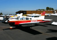 N81020 @ PAO - Minims Aviation 1977 Piper PA-28-161 minus cowling @ Palo Alto, CA - by Steve Nation