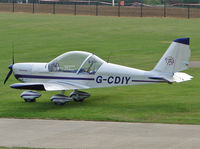 G-CDIY @ EGBK - Aerotechnik EV97 Eurostar - by Robert Beaver