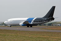 G-CEAE @ EGHH - Boeing 737 200 - by Les Rickman