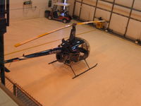 N476SH @ VGT - N476SH preparing for rotor repaint. - by none