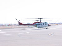 N91JK @ VGT - Bell UH-1H Las Vegas Metro Police Department Search and Rescue. - by none