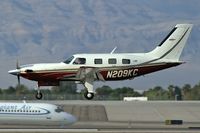 N209KC @ KLAS - Air Dover Corp. - Wilmington, Delaware / 2000 Piper PA46-500TP - by Brad Campbell