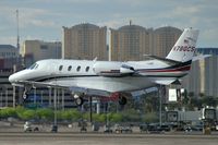 N780CS @ KLAS - Pegasus Aviation - Santa Fe, New Mexico / 2001 Cessna 560XL - by Brad Campbell