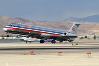 N593AA @ KLAS - American Airlines / 1991 Mcdonnell Douglas DC-9-83(MD-83) - by Brad Campbell