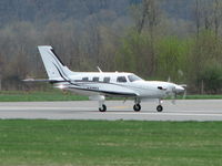 N43MN @ IPT - Starting the Take off run - by Sam Andrews