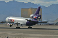 N383FE @ KLAS - Federal Express - 'FedEx' / 1973 Mcdonnell Douglas MD-10-10F - by Brad Campbell